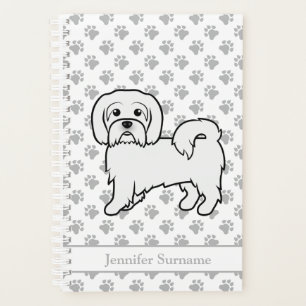 Coton de Tulear Chien de Dessin Animé Mignon & Tex