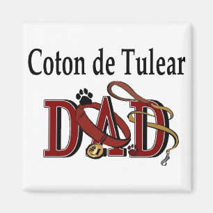 Coton de Tulear DAD Gifts Magneet