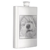 Coton de Tulear dog Flacon (Rechts)