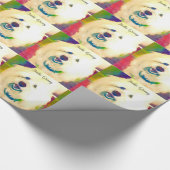 Coton de Tulear Feelin' Groovy Cadeaupapier (Hoek)