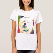 Coton de Tulear Feelin' Groovy T-shirt (Voorkant)