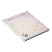 Coton de Tulear Heart Mam Notitieblok (Schuin)