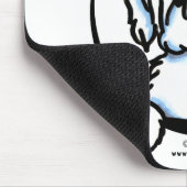 Coton de Tulear heeft alles over mij Muismat (Hoek)