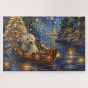 Coton de Tulear Kerstvakantie Legpuzzel