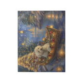 Coton de Tulear Kerstvakantie Notitieblok (Gedraaid)