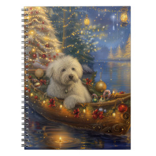Coton de Tulear Kerstvakantie Notitieboek