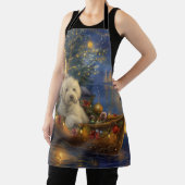 Coton de Tulear Kerstvakantie Schort (Insitu)