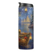 Coton de Tulear Kerstvakantie Thermosbeker (Geroteerd rechts)