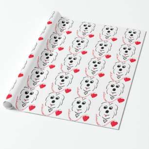 Coton de Tulear Love Cadeaupapier