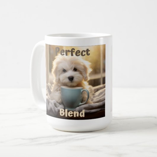 Coton de Tulear Mok (Voorkant links)