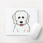 Coton de Tulear Mousepad Muismat (Met muis)