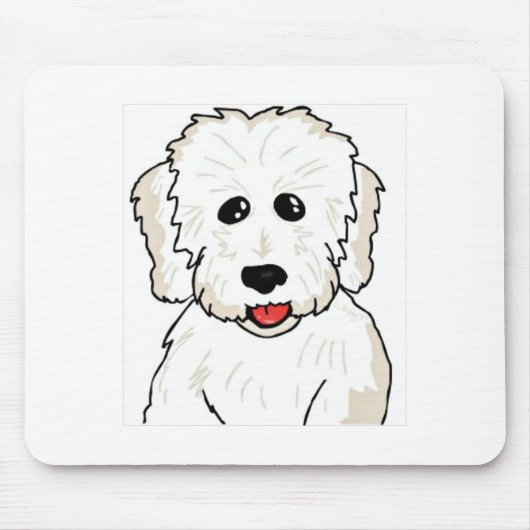 Coton de Tulear Mousepad Muismat (Voorkant)