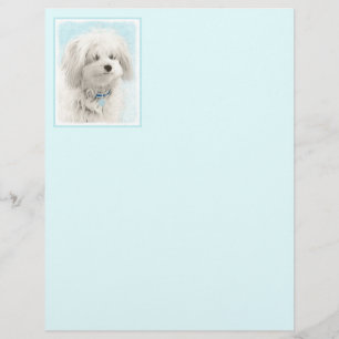 Coton de Tulear Painting - Cute Original Dog Art