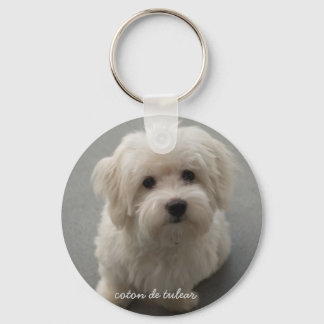Coton de Tulear Sleutelhanger