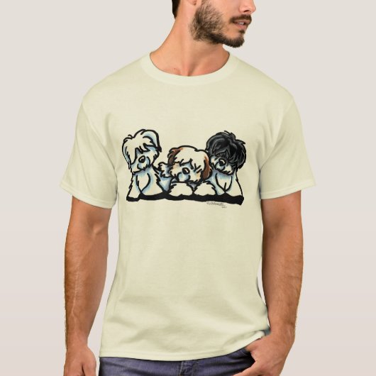 Coton De Tulear Trio T-shirt (Voorkant)