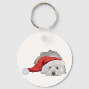 Coton de Tulear - Wachten Sleutelhanger