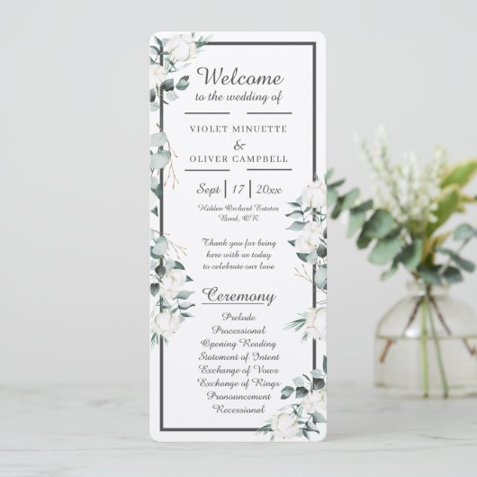 Coton d'Eucalyptus | Felt Ecru Flat Programme (Debout devant)