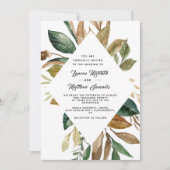 Coton et Faire-part de mariage de Magnolia (Devant)