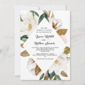 Coton et Faire-part de mariage Magnolia (Devant)