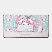 Coton Personnalisé Candy Kawaii Bunny Dot Mandala (Clavier et souris)