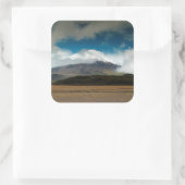 Cotopaxi, Ecuador Vierkante Sticker (Tas)