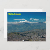 Cotopaxi en Quito Briefkaart (Voorkant / Achterkant)