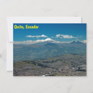 Cotopaxi en Quito-Kaart
