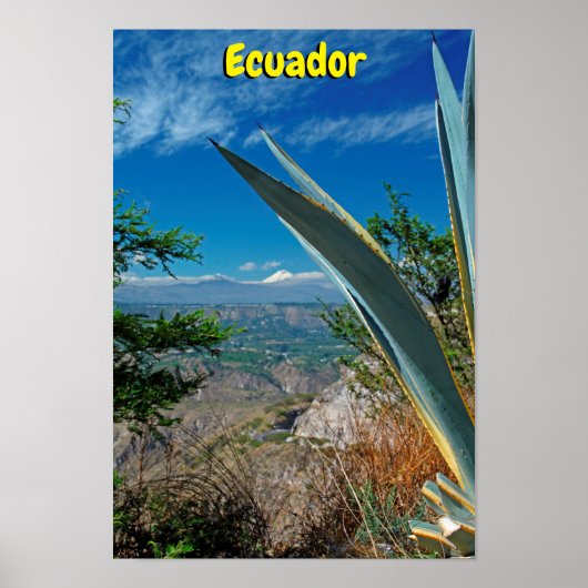 Cotopaxi vulcano, Ecuador Poster (Voorkant)