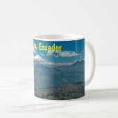 Cotopaxi vulcano & Quito, Ecuador Koffiemok (Voorkant rechts)