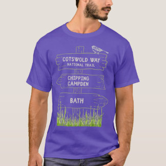Cotswold Way National Trail bria Verenigd Koninkri T-shirt