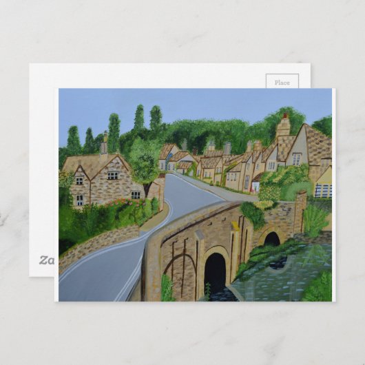 Cotswolds England Briefkaart (Voorkant / Achterkant)