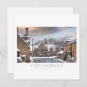 Cotswolds Feestdagenkaart (Voorkant / Achterkant)