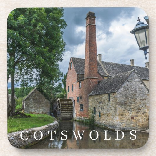 Cotswolds Lower Slaughter vue dessous de verre (Devant)