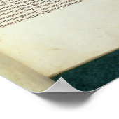 Cott Nero D II f.114 Adrian IV Poster (Hoek)