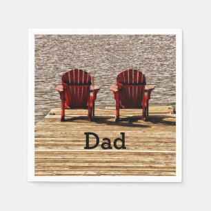 Cottage Adirondack Stoelen Papa Servet