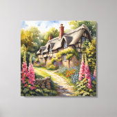 Cottage Canvas Art Afdruk (Voorkant)