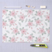 Cottage Chic Flower Pattern Tissuepapier (Craft)