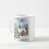 Cottage Coquet et Mug de Noël (Devant gauche)
