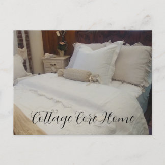 COTTAGE CORE HOME Warm Gezellig Bed Home Decor Briefkaart
