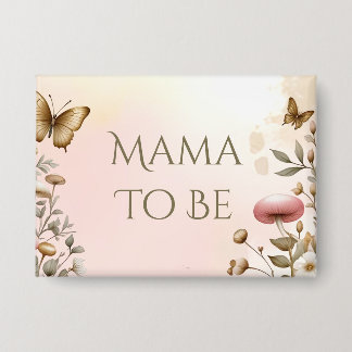 Cottage Core Mushrooms and Flowers | Mama Button