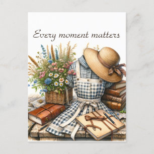  Cottage core picknick Briefkaart