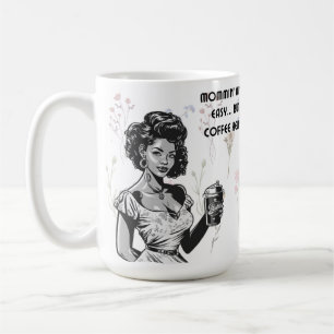 Cottage Core Wild Flower Mommin 'Ain't Easy Koffiemok