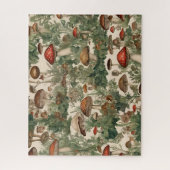 Cottage cosy Champignons de forêt Puzzle (Vertical)