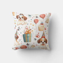 Cottage d'Anniversaire Coussin - Conception de Cél