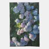 Cottage decor hydrangea katoenen keukendoek theedoek (Verticaal)