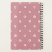 Cottage d'hiver rose Noël (Dos)