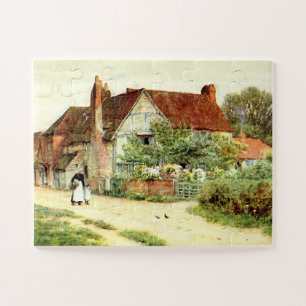 COTTAGE ET JARDINS JIGSAW PUZZLE