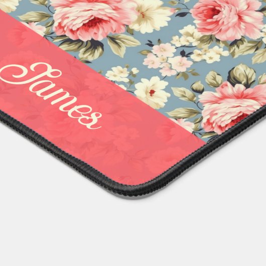 Cottage Florals Personalized School & Office (Coin)