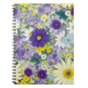  Cottage Flowers Notitieboek