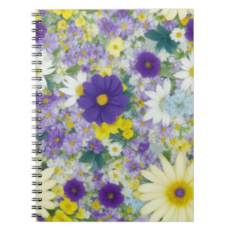 Cottage Flowers Notitieboek